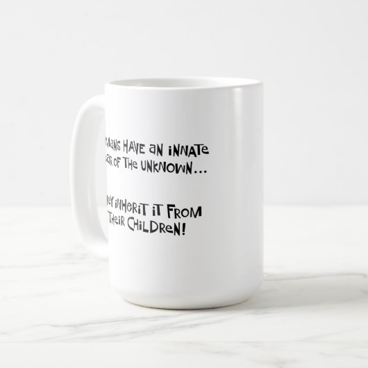 Mug Drôle dessin (Devant gauche)