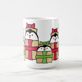 Mug Drôle dessin de pingouin pour enfant Personnalisé (Centre)
