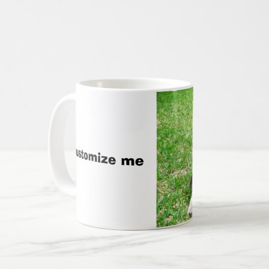 Mug Drôle Devinez Ce Corgi Butt (Devant gauche)