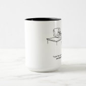 Mug drôle d'Humour financier (Centre)
