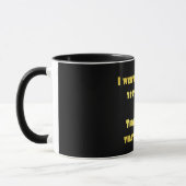 Mug Drôle Dieting Blague (Gauche)
