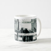 Mug drôle - Dîner de cheval (Devant droit)