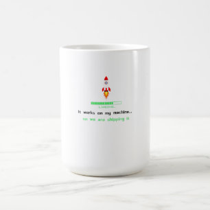 Mug Drôle d'ingénieur logiciel qui livre
