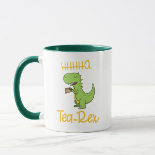 Mug Drôle Dinosaur Tea Rex Tyrannosaurus Anniversaire