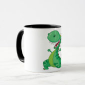 Mug Drôle Dinosaure Dinosaure Roaring T-Rex (Devant gauche)