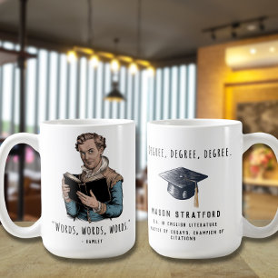 Mug Drôle Diplômé sur mesure avec soumission