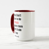 Mug Drôle Dit Moderne Coworker Anniversaire Citation C (Devant gauche)