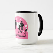 Mug Drôle Divorce Sympathy Dons (Devant droit)