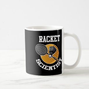Mug Drôle Dminton Joueur Chemise Racket Scientifique D