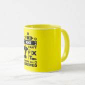 Mug Drôle do-it-yourself réparer la réparation (Devant droit)