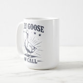 Mug Drôle D'oie Idiote Infirmière De Garde Profession (Devant gauche)