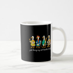 Mug Drôle D'oie Ridicule Enseignant Professeur D'art P