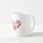 Mug Drôle don de sang donateur don de sang (Devant droit)