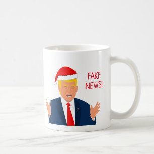 Mug Drôle Donald Trump Caricature de Noël du Père Noël