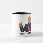 Mug Drôle Donald Trump, JOYEZ NOËL, BÉBÉ ! (Centre)