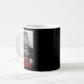 Mug Drôle Donald Trump Pas Coupable Tiré De Mug, Libre (Devant gauche)