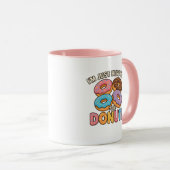 Mug Drôle Donut (Devant droit)