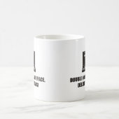 Mug Drôle - doublez votre espace d'entraînement. (Centre)