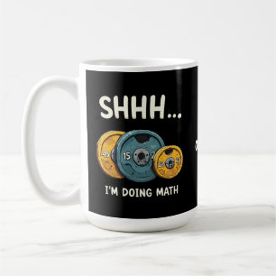 Mug Drôle Doy Math Poids Lifting entraînement