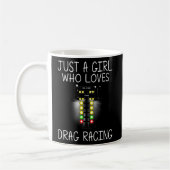Mug Drôle Drag Racing Pour Filles Kid Drag Racer Drift (Gauche)