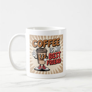 Mug Drôle Drôle Cartoon Café - Coupe souriante mignonn