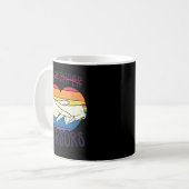 Mug Drôle Drôle Lesbienne Pride Drapeau Rock Ciseaux d (Devant gauche)