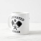 Mug Drôle Drôle Pickleball Dinker désigné (Devant gauche)