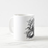 Mug Drôle Drummer Drums Cadeau (Devant gauche)