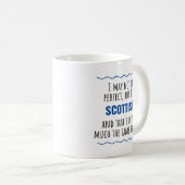 Mug Drôle Ecosse Idée cadeau écossaise (Devant droit)