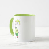 Mug Drôle Elf (Devant gauche)
