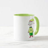 Mug Drôle Elf (Devant droit)