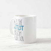 Mug Drôle Enseignant Anglais le mieux jamais (Devant gauche)