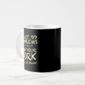 Mug Drôle Enseignant Math Dire Citation Phrase Graphiq (Devant gauche)