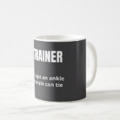 Mug Drôle Entraîneur sportif Définition (Devant droit)