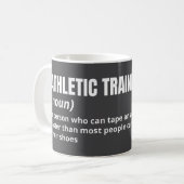 Mug Drôle Entraîneur sportif Définition (Devant gauche)