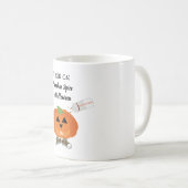 Mug Drôle épice Citrouille et Halloween (Devant droit)
