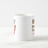 Mug Drôle et farfelu, bête ou meilleur professeur (Centre)
