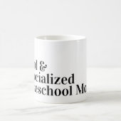 Mug Drôle étrange et non socialisé à l'école familiale (Centre)