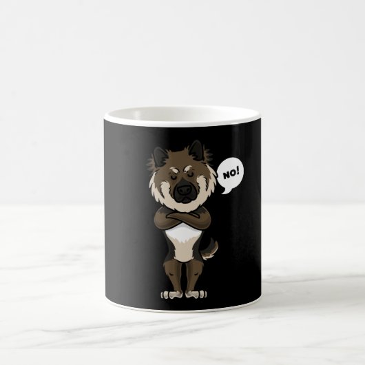Mug Drôle Eurasier Chien drôle Idée cadeau (Centre)