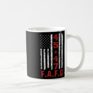 Mug Drôle Fafo Trump Chemise Président 47 Trump Fafo