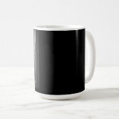 Mug Drôle fantôme assis dans les toilettes (Devant droit)