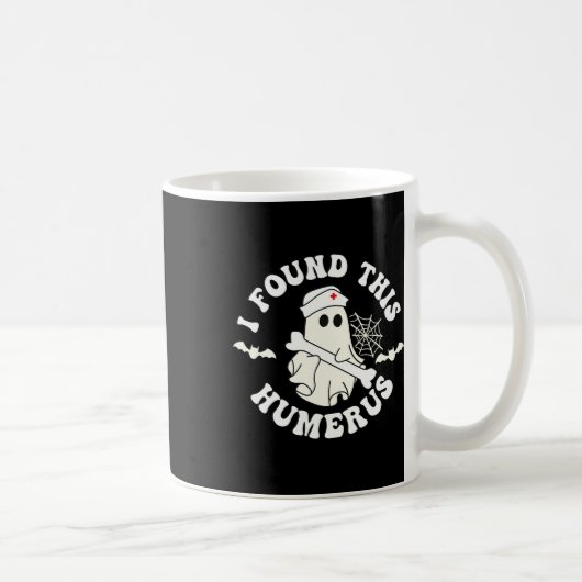 Mug Drôle Fantôme Infirmière Halloween (Droite)