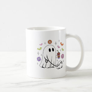 Mug Drôle Fantôme Marche Chien Éffrayant Fantôme Hallo