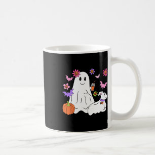 Mug Drôle Fantôme Marche Chien Éffrayant Fantôme Hallo