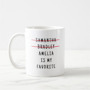 Mug Drôle Favori Enfant Fils Fille Cadeau pour Parents