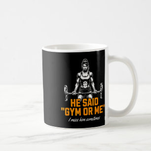 Mug Drôle Femme Poids Levant Bodybuilding Saying Graph