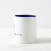 Mug Drôle Fibre Mets Slogan Citation humoristique Cade (Centre)