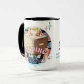 Mug Drôle Fiction Romance Livre Lovers Citation (Devant gauche)