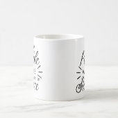 Mug Drôle Fluent en Silence (Centre)