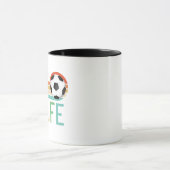Mug Drôle Football Soccer Citations Coupes (Centre)